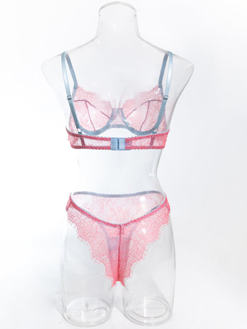 Nina's Velvet Embrace Lace Bra