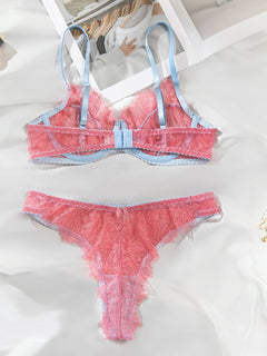 Nina's Velvet Embrace Lace Bra