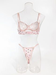 Luna's Velvet Embrace Lingerie Set