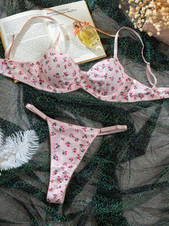 Luna's Velvet Embrace Lingerie Set