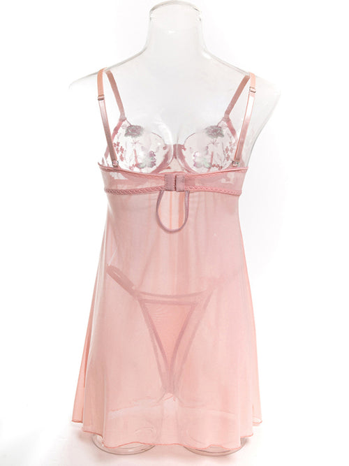 Lara's Midnight Blossom Lace Seduction