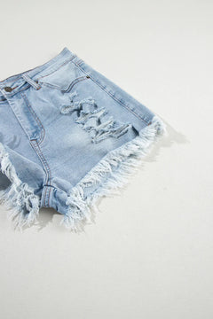 Hannah's Essential High Waist Denim Shorts