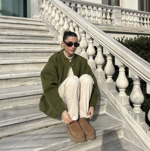 N.O.W. Blue Autumn Casual Jacket