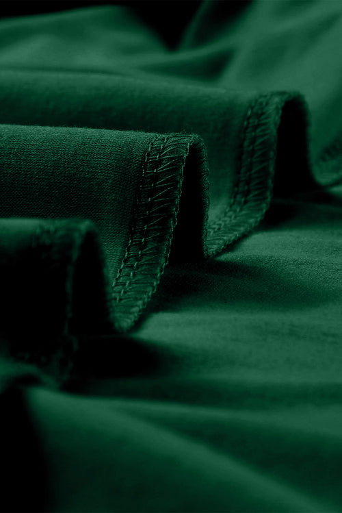 Enchanted Emerald Ruffle Top: Curvy Charm 💚