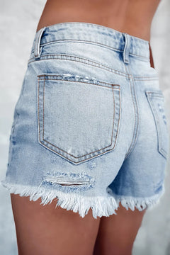 Hannah's Essential High Waist Denim Shorts