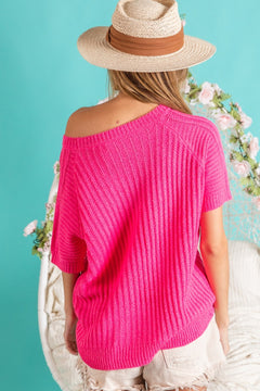BiBi Textured Round Neck Top: Chic Comfort! 🌟
