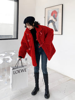 N.O.W. Classic Lambskin Coat for Elegance