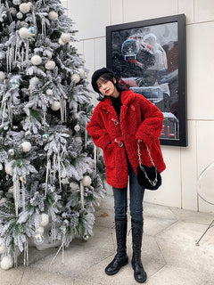 N.O.W. Classic Lambskin Coat for Elegance