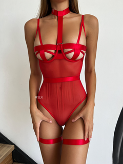 Indulge in Desired Romance with DOMINATRIX Bodysuit 💞