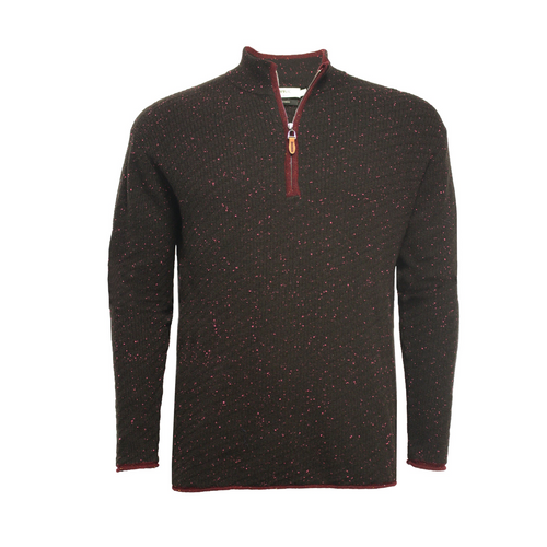 Sophisticated Cashmere Zip Sweater: Timeless Elegance
