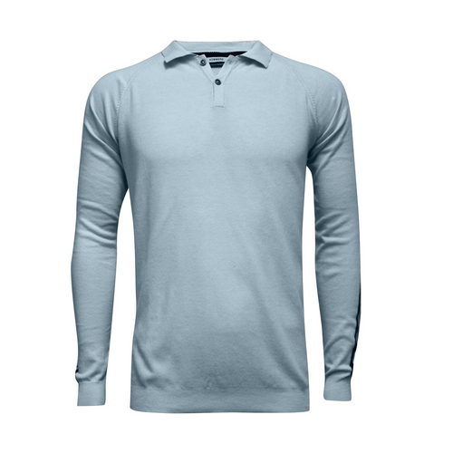 Monaco Light Blue Polo: Casual Elegance Mastered