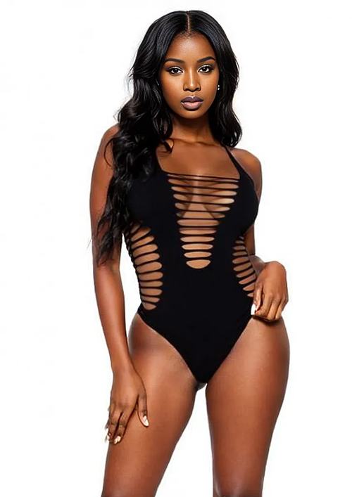 Enchanted Midnight Romance Bodysuit 🌹