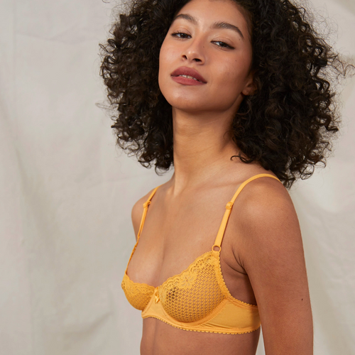 Timpa Alice Marigold Soft Demi Bra: Effortless Elegance