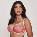 Dalia Flirt Sheer Balconette Bra - Elegant Luxury Redefined