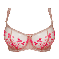 Dalia Flirt Sheer Balconette Bra - Elegant Luxury Redefined