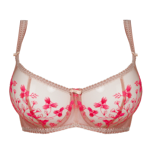 Dalia Flirt Sheer Balconette Bra - Elegant Luxury Redefined