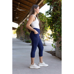 Ready to Ship  |  The Nova - Navy CAPRI with Pocket