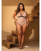 Goddess Glow Enchantment: Mesh Bodysuit Romance 🌟