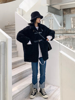 N.O.W. Classic Lambskin Coat for Elegance