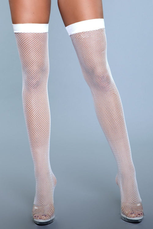 Captivate with Siren's Call Mesh Thigh Highs