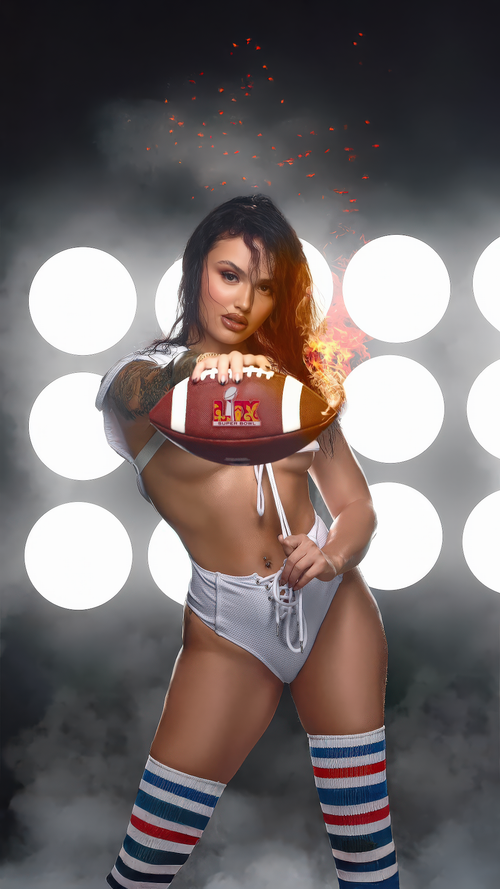 Varsity Babe Football Player Costume