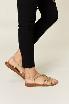 Opulent Radiance Rhinestone Sandals