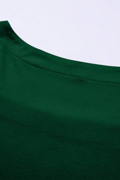 Enchanted Emerald Ruffle Top: Curvy Charm 💚