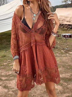 Siren's Enchanted Lace Cover-Up