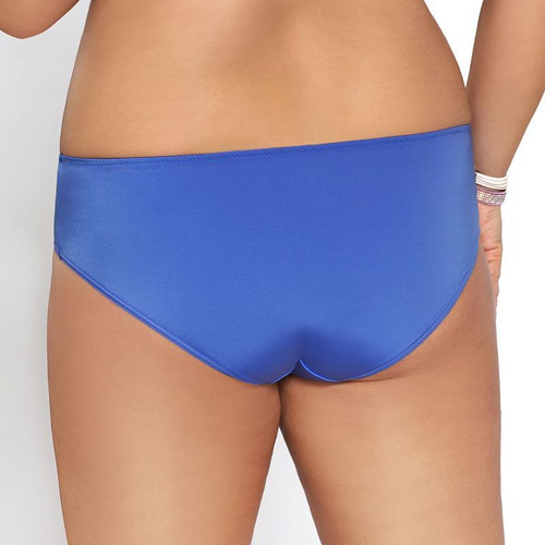 Gorsenia Sheila Mid Rise Luxe Briefs in Blue