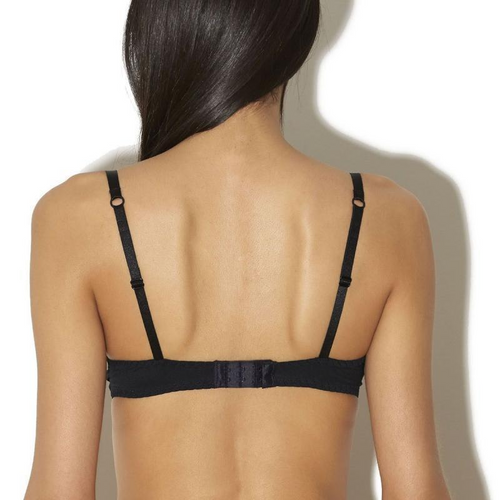 Aubade L'Insoumise Opulent Black Lace Balconette Bra