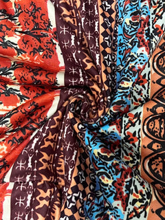 Printed V-Neck Cami Dress