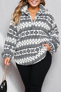 Snowy Love Sherpa: Winter Romance in Plus Size