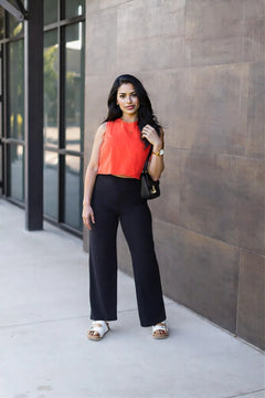 Jasmine's Effortless Wide Leg Pants Experience
