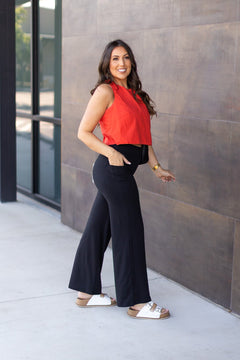 Jasmine's Effortless Wide Leg Pants Experience