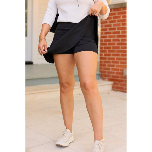 Ready to Ship | The Brielle Black Skort