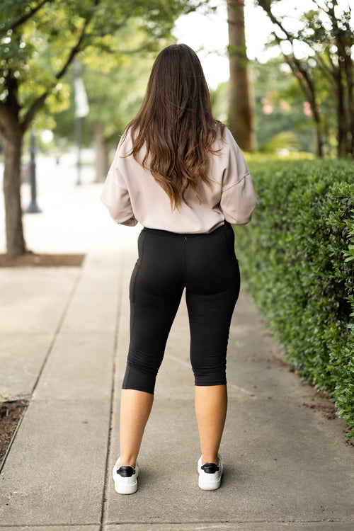Ready to Ship | The Lillian - Sculpting Crossover Capri