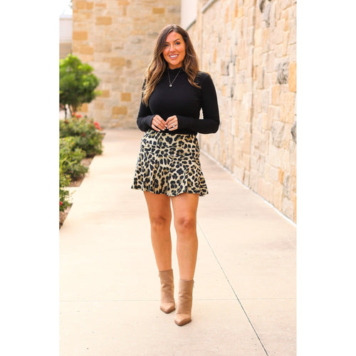Ready to Ship | The Kylie Leopard Skort - Round 5