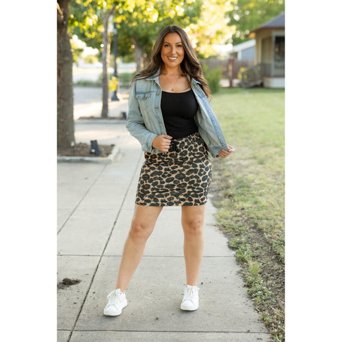 Liana's Bold Statement Jogger Skirt