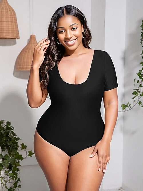 Curve Appeal Scoop Neck Swimsuit