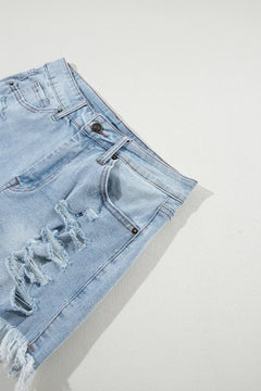 Hannah's Essential High Waist Denim Shorts