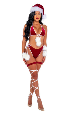 Santa's Spectacular Holiday Cheer Bikini Set