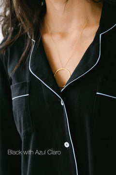 Classic Luxury Pajamas in Brushed Pima Cotton