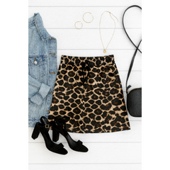 Liana's Bold Statement Jogger Skirt