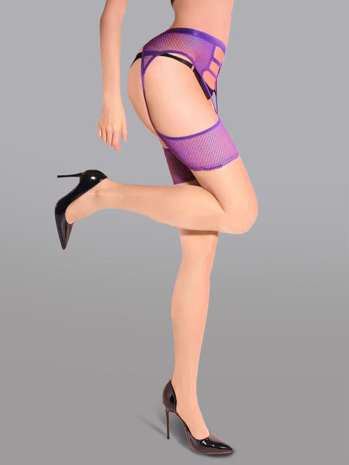 Sassy Heights Gartered Thigh-High Love Story