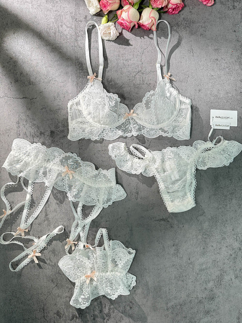 Sexy Soft See Through Lingerie Set