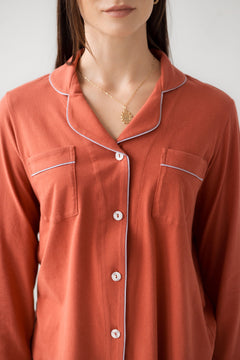Classic Luxury Pajamas in Brushed Pima Cotton