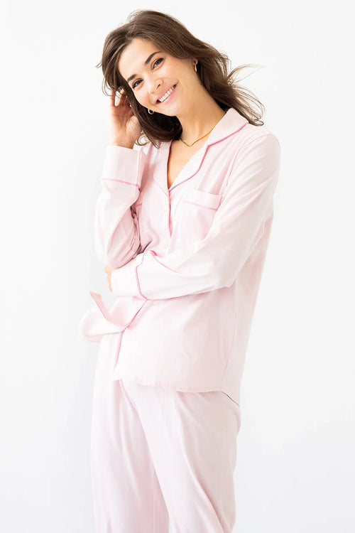 Classic Luxury Pajamas in Brushed Pima Cotton