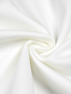 White Sequin Off-Shoulder Evening Gown For Women, Slim Fit, Midtown, BYMANYC New York.