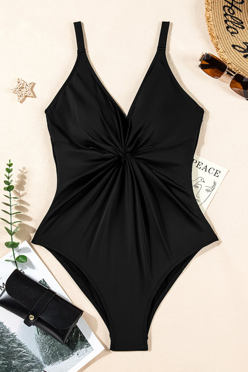Twist & Turn Backless Charm Swimsuit