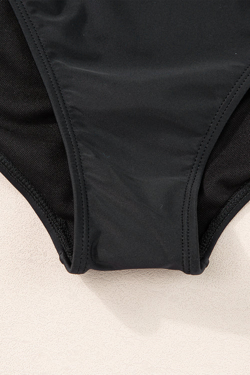 One-Shoulder Mesh Teddy for Dreamy Days